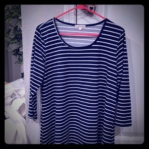 Long sleeve, knee length stretchy dress